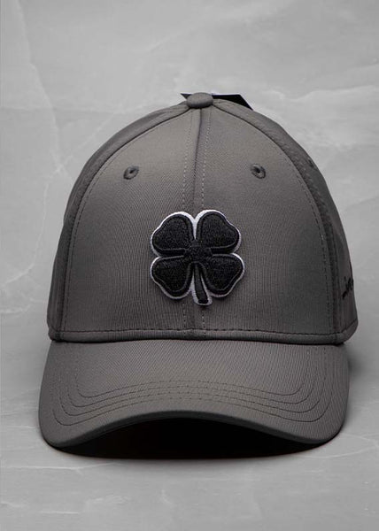 PREMIUM CLOVER HAT 22 (GREY/BLACK LOGO)