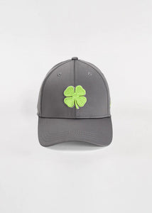 Black Clover Hat 101 (Charcoal Hat/Green Clover)