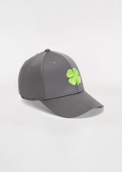 Black Clover Hat 101 (Charcoal Hat/Green Clover)